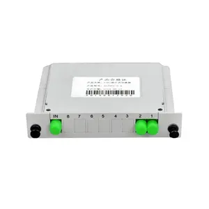 FC Apc/Upc 1x2 1x4 1x8 1x16 Fibre Optique Plc Splitter Fc Splitter Mini Tube Type Fiber Splitter PLC BOX 1*2