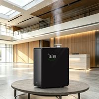 Diffuseur d'huiles essentielles mural en métal de 1000 ml contrôlé par application pour systèmes CVC, machine d'aromathérapie sans eau, faible bruit (35 dB)