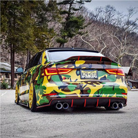 Wrapmaster-película de protección de camuflaje 1,52x30, pegatina de papel, envoltura de vinilo de bomba