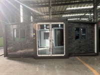 Maison préfabriquée durable et extensible, structure en acier, panneau sandwich, appartement, petite maison préfabriquée, design européen, longue durée de vie