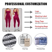 Ensemble de leggings et haut de sport personnalisés pour femmes, tenue évasée de yoga et de fitness, vêtements de sport pour femmes