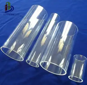 उच्च गुणवत्ता Borosilicate ग्लास ट्यूब के लिए पानी धूम्रपान पाइप अनुकूलित क्वार्ट्ज ट्यूब