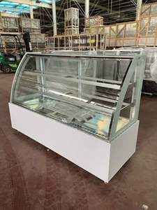 <span class=keywords><strong>Vitrine</strong></span> <span class=keywords><strong>réfrigérée</strong></span> à 3 niveaux <span class=keywords><strong>pour</strong></span> gâteaux avec éclairage <span class=keywords><strong>LED</strong></span>, refroidisseur de présentation de gâteaux <span class=keywords><strong>pour</strong></span> la vente de gâteaux en caféterie - Product Image 4