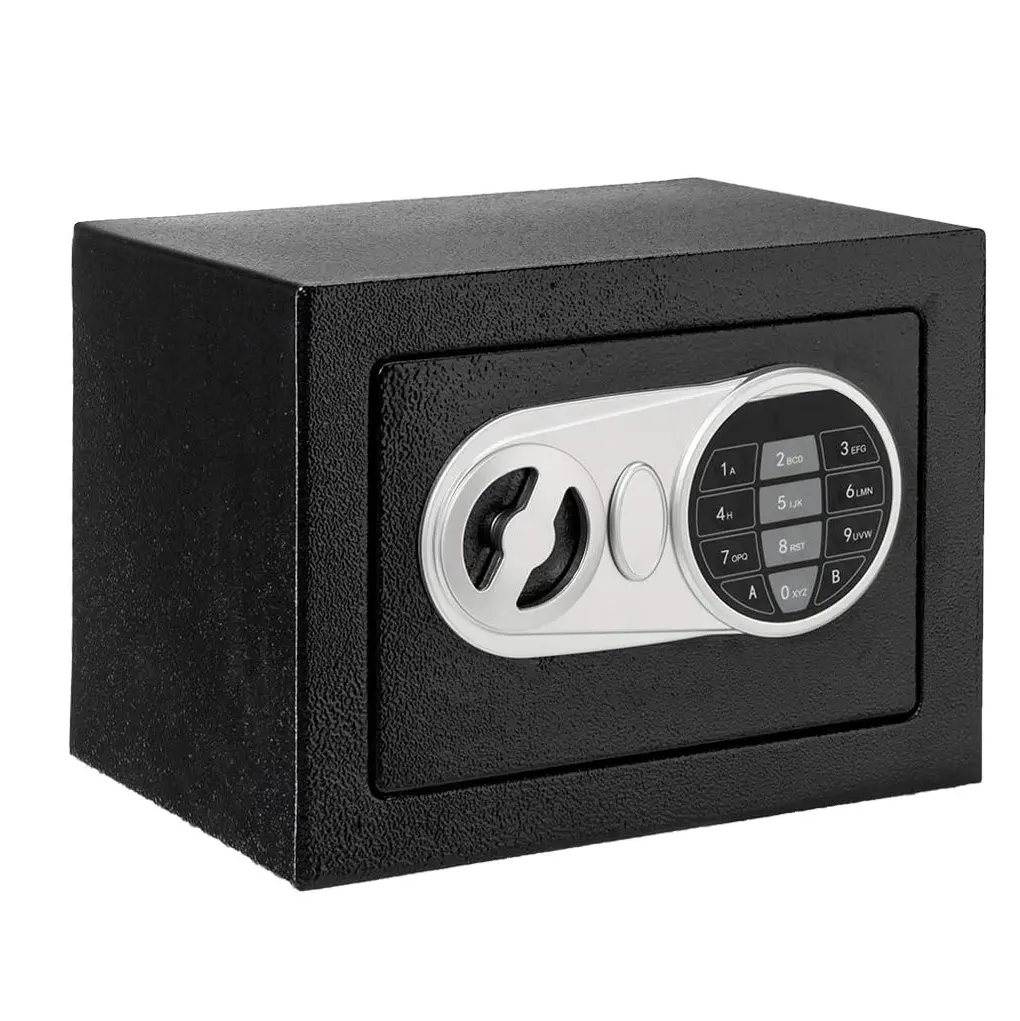 Goedkope 17e Mini Safe Box Voor Verkoop Caja Fuerte Contante Storting Digitale Beveiliging Veiligheidskabinet Muur Gemonteerde Elektrische Kluizen Doos