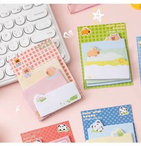 Creative Multi-Color Self-Adhesive Cartoon Cute <b>Memo</b> <b>Pads</b> High Quality Office Supplies for Learning and School Use Must-Have - Product Image 5