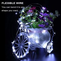 Funkeln Lichter String Indoor Ballon Mini blinkende kleine Led-Fabel winzige batteriebetriebene sternbetriebene Mini-String-Lichter
