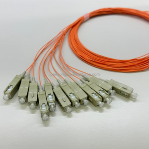 Pigtail de Fibra Óptica SC UPC OM2 LSZH Naranja de Grado Telecomunicaciones, 12 Unidades, para Conexión de Switches en Centros de Datos - Product Image 5