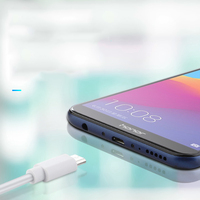 Kabel Data USB mikro 2A murah, 1m 1.5m 2m 3m V8 pengisi daya ponsel Android