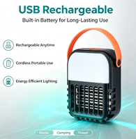 Lanterne de camping rechargeable, tue-moustiques, lumière LED portable pour l'extérieur, lampe de camping avec poignée pour tente, randonnée, pêche