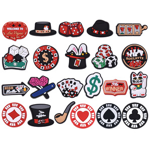 Lote de 100 Dijes de PVC para Zapatos, Diseño Aleatorio, Dibujos Animados, Decoración Popular para Zapatos, Dijes de <span class=keywords><strong>Crocs</strong></span> - Product Image 2