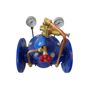 Nhà máy bán hàng trực tiếp áp lực Mặt bích giảm van điều chỉnh áp lực điều chỉnh van 200x-16q thí điểm giảm áp lực van - Product Image 3