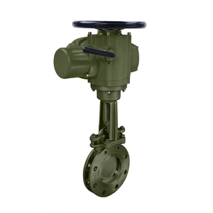 Actionneur motorisé multi-tours de type régulation à bride en acier inoxydable COVNA pour commande urgente, vanne de glissière électrique - Product Image 4