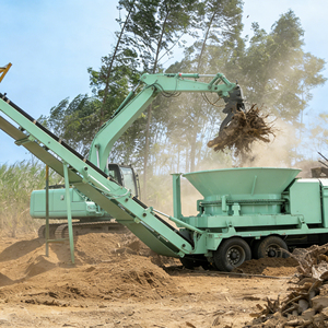 <span class=keywords><strong>Broyeur</strong></span> à trémie d'alimentation supérieure grande capacité pour déchets de bois, foin, balles de paille, branches et souches, pour le défrichement des terres - Product Image 2