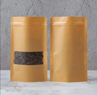 Bolsa Premium de Mylar con Cierre Zipper y Ventana Transparente, Impresión Personalizada, para Anacardos y Almendras, Venta Directa de Fábrica