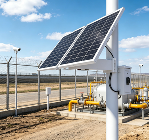 Kit <span class=keywords><strong>de</strong></span> Energía Solar <span class=keywords><strong>de</strong></span> 12v 30ah con Panel Solar y Batería, Compatible con Conexión en Paralelo, Modo <span class=keywords><strong>de</strong></span> Reposo Inteligente, para CCTV - Product Image 1