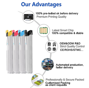 ตลับหมึกโทนเนอร์ที่ใช้ร่วมกันได้ของซัมซุง CLT-804S สีเต็มรูปแบบ CLT-K804 ซัมซุง มัลติเอ็กซ์เพรส X3220NR X3280NR วัสดุสิ้นเปลืองสำหรับเครื่องพิมพ์ เกรด A+ - Product Image 4