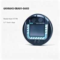6AV6645-0BA01-0AX0, para Siemens, SIMATIC Mobile Panel 177 PN, SPS, HMI Portátil, Botón de Confirmación Integrado, PROFINET