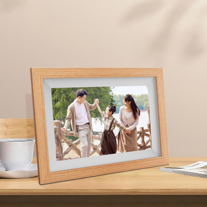 Khung ảnh kỹ thuật số treo tường 10 inch, màn hình HD thông minh, kết nối WiFi, cảm ứng, phát video, nghe nhạc MP3, chức năng đồng hồ - Product Image 1