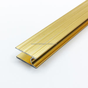 Profilé en aluminium d'extrusion concave convexe de forme semi-circulaire décoratif, bordure de segment pour valise de transport, extrusion à languette et rainure - Product Image 3