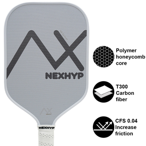 RTS Palettes Surface Uv Impression 16mm Nid D'abeille PP Usapa Approuvé Pickleball <span class=keywords><strong>Raquette</strong></span> T300 En Fiber De Carbone Pickleball Paddle - Product Image 2