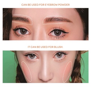 Envases Personalizados para Sombras de Ojos con Brillo, Etiqueta Privada, Venta al por Mayor de Maquillaje OEM ODM, Paleta de Sombras de Ojos de <span class=keywords><strong>6</strong></span> Colores - Product Image 5