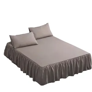 Best Quality 100% Polyester Luxury 9 Pieces Custom Bedskirt Comforter Quilt Set Bedding