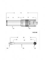 Sonde de détection de bord CNC universelle TEBAK, capteur 3D, pointe longue, pointe courte, sonde CNC EMP25, détecteur de bord 3D