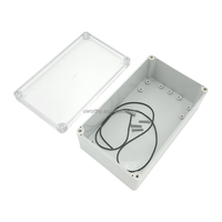 Prix usine ABS boîtier de projet électronique couvercle Transparent IP67 boîtier de commutation extérieur étanche 200x120x75mm boîte promotionnelle