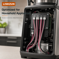 Câble de commutation UL3266 22AWG 3 broches SAN2.0, faisceau de câblage étamé personnalisé avec connecteur pour mixeur et appareils électroménagers