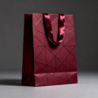 Sacs cadeaux de luxe écologiques en papier d'art, sacs fourre-tout personnalisés imprimés pour emballages cosmétiques, rouges à lèvres, soins de la peau, vente en gros