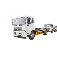 Véhicule de collecte des déchets urbains à grue élévatrice diesel en promotion, conforme à la norme d'émission Euro 5 et doté d'un système hydraulique efficace