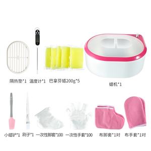 Juego completo de calentador de cera de <span class=keywords><strong>parafina</strong></span>, máquina de terapia, kit de cera, dispositivo <span class=keywords><strong>para</strong></span> el cuidado de las <span class=keywords><strong>manos</strong></span> y los pies, accesorios <span class=keywords><strong>para</strong></span> el hogar, salón de belleza - Product Image 2