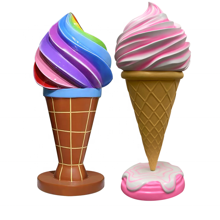 Реквизит для окна торгового центра, реквизит для мороженого, витрина для магазина мороженого на продажу