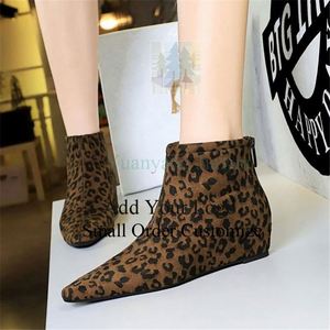 Chaussures bohèmes hippies, <span class=keywords><strong>bottes</strong></span> en cuir de vachette à motif floral fait main - Product Image 2