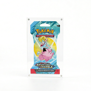 <b>Clear</b> Acrylic 6 Inch Storage Holder Pokemoned Card Pack Display Case for Booster Packs Collectibles - Product Image 1
