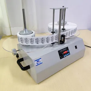 Bsc R150 Reel To Reel Rewinder With Counter 1 To 2 Roll Rewinder Machine Digital Label Rewinder With Counter Automatic