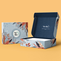 Boîte d'Expédition Ondulée Personnalisée en Papier Kraft Rose pour Vêtements, avec Logo Personnalisé