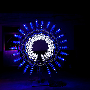 Moulin à vent cinétique en métal / Décoration de modèle cinétique / Moulin à vent cinétique suspendu 3D - Product Image 5