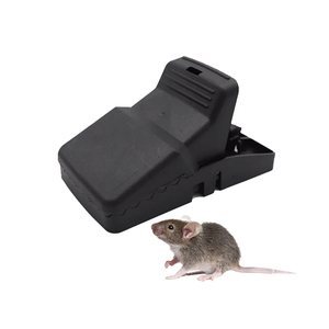 Vente chaude antiparasitaire Snap Trap Pièges à rats Noir Souris Piège à souris en plastique - Product Image 1