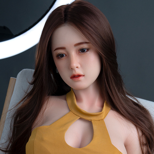 智能语音互动硅胶性玩偶 - 丰满巨乳带眼镜可插入式逼真成人玩具 - Product Image 5