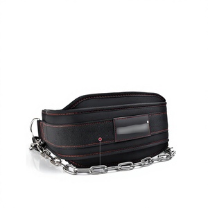 Cinturón Profesional para Levantamiento de Pesas para Entrenamiento en Gimnasio, de Caucho Natural y PVC, Impermeable y Resistente al Viento, Unisex, por BURAQ MMA SPORTS - Product Image 1