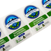 Étiquettes personnalisées imprimées pour bouteilles de boisson, étanches, avec code-barres, échantillon gratuit, excellente adhérence, emballage express, vente chaude