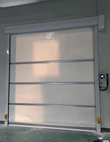 Moteurs de portes industrielles en PVC Ysd - Volets roulants télécommandés coupe-vent d'origine Zhejiang pour entrepôts et centres commerciaux