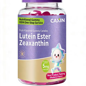 Bonbons gélifiés à la <span class=keywords><strong>lutéine</strong></span> et à la zéaxanthine, vitamines pour la santé des yeux et les fonctions cérébrales (mémoire/sommeil), OEM ODM Guangdong Changxing - Product Image 1