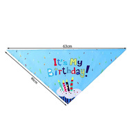 Kit de Décorations d'Anniversaire pour Chien : Bannière Joyeux Anniversaire, Ballons, Bandana pour Animal, Chapeau de Fête, Nœud Papillon, Accessoires Photo pour Anniversaire d'Animal
