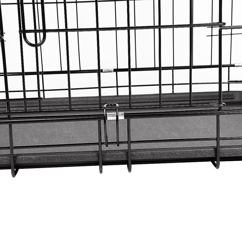 Pet Large Breathable Folding Metal Dog Crate Stainless Steel