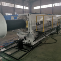 Machine de fabrication de tuyaux PEHD PPR de grand diamètre Ligne de production de tubes d'eau en plastique Machine de fabrication de tuyaux PE PPR