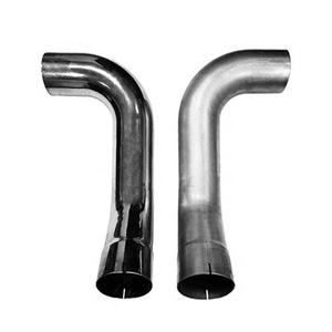 Tùy chỉnh xe tải Chrome 5 "bên phải ống xả khuỷu tay ống cho kenworth w900l W900 <span class=keywords><strong>T600</strong></span> T800 - Product Image 1