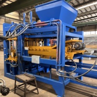 Machine à fabriquer des briques en béton hydraulique QT8-15, ligne de production automatique pour pavés creux, solides et bordures