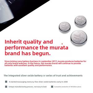 המקורי murata כסף תחמוצת שעון סוללה sr626sw 364 321 371 315 317 עבור שלט רחוק מסוג ליתיום - Product Image 2